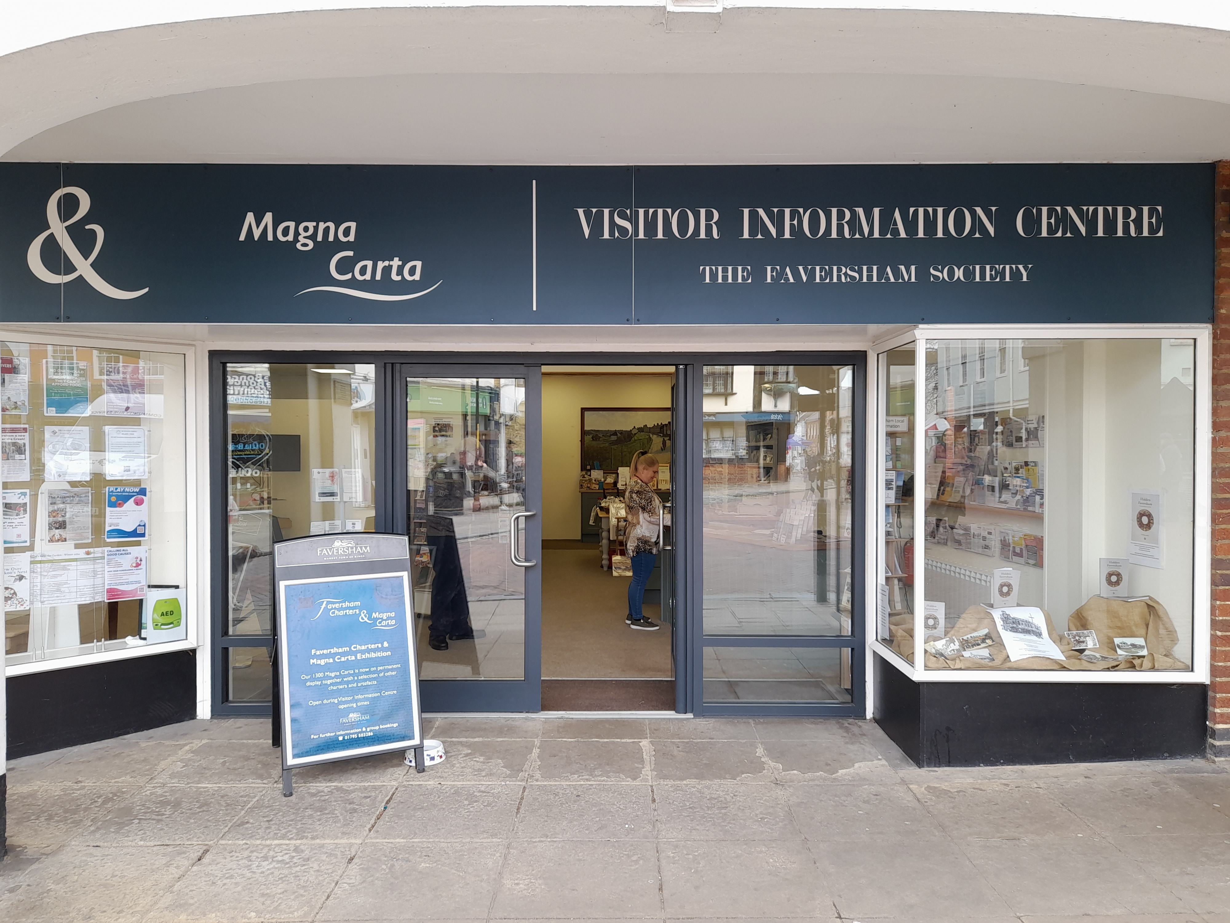 What's On Guide Available From Faversham Visitor Information Centre in the Market Place.