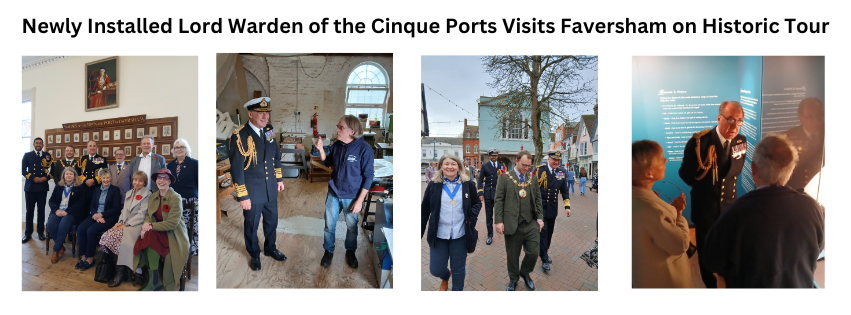 Newly Installed Lord Warden Of The Cinque Ports Visits Faversham On Historic Tour (1)