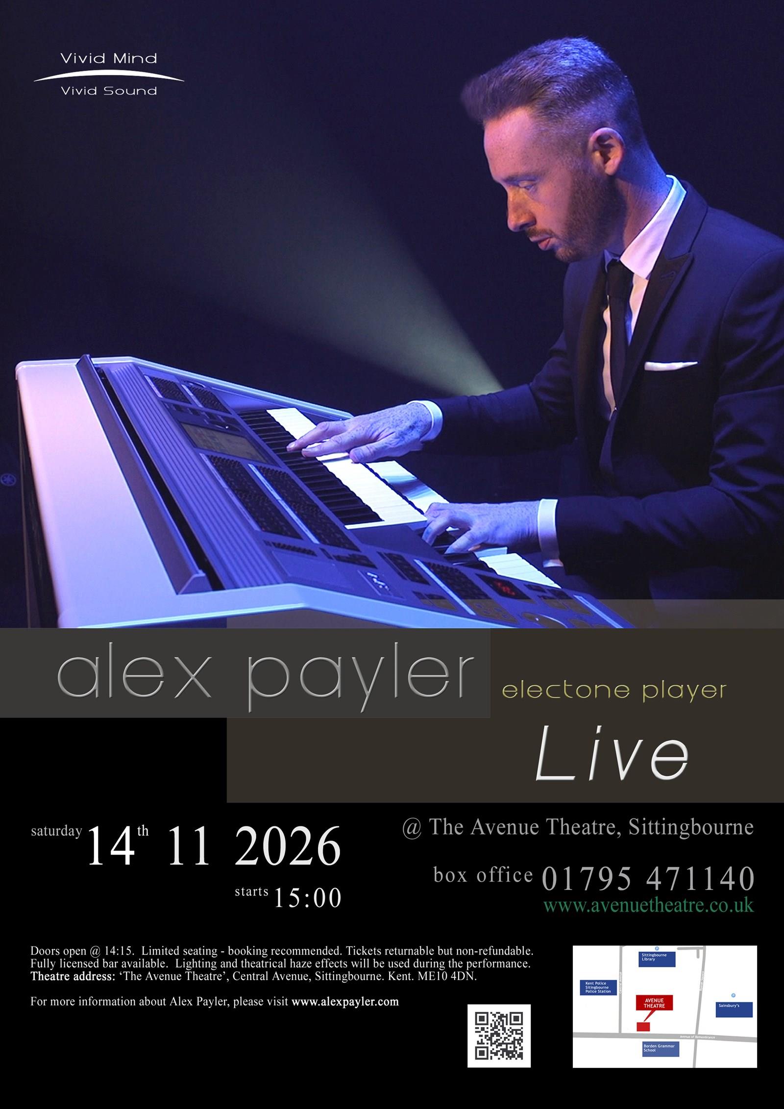 Alex Payler Electone Player LIVE