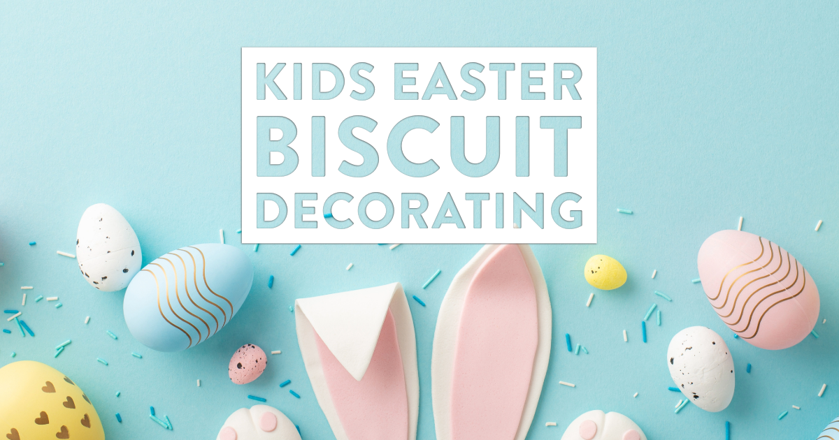 Kids Easter Biscuits Header