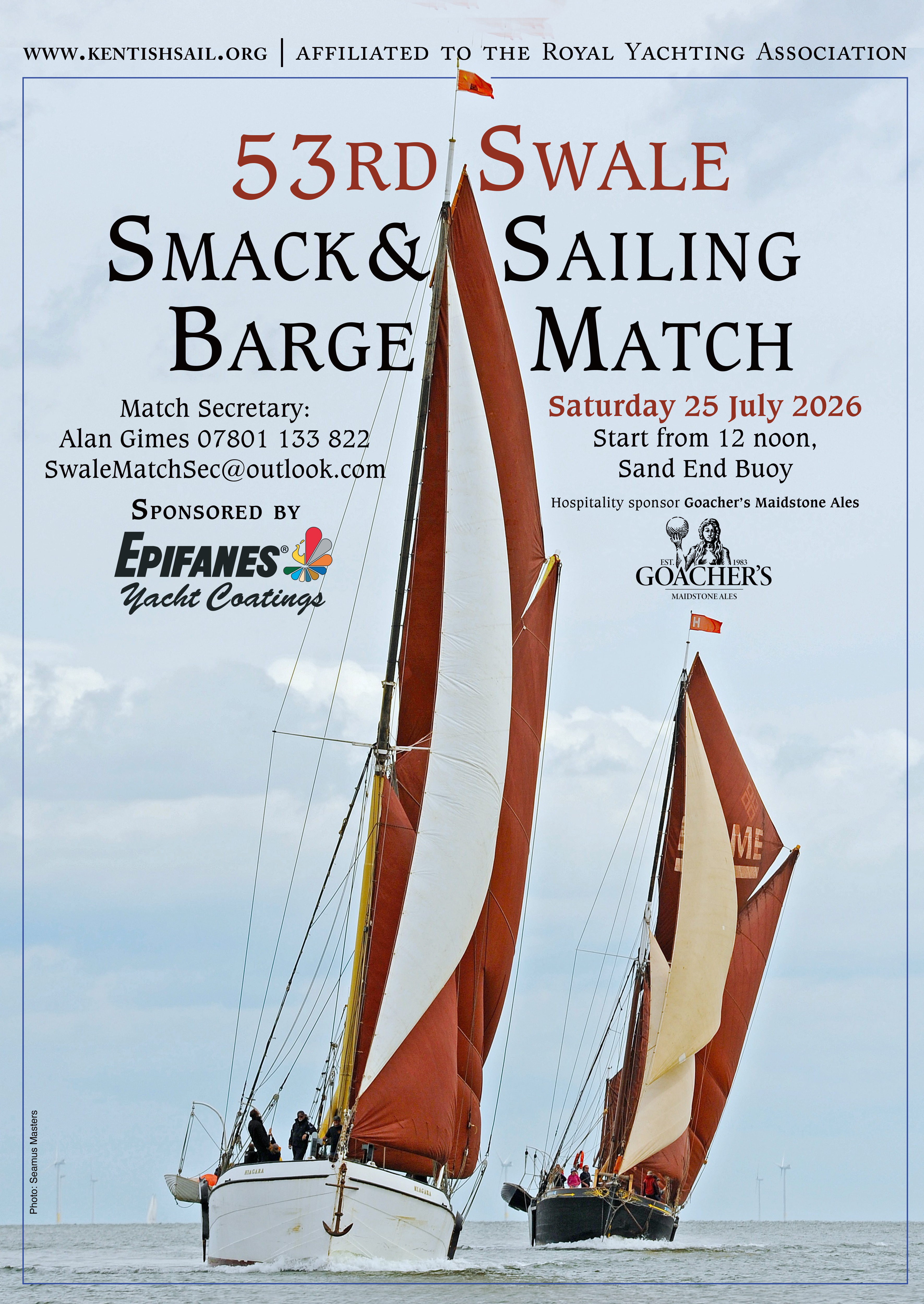 Swale Barge Race Poster 2026