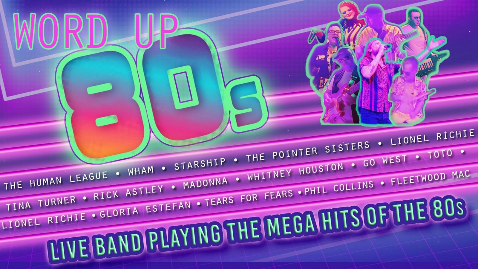 Word Up 80s live at The Swale Assembly, Sittingbourne