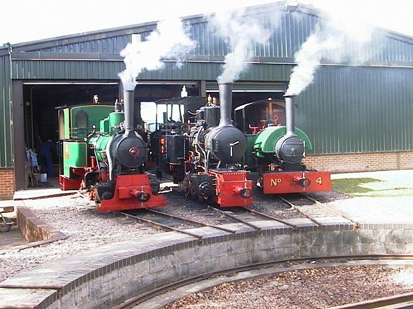 Bredgar and Wormshill Light Railway Engines