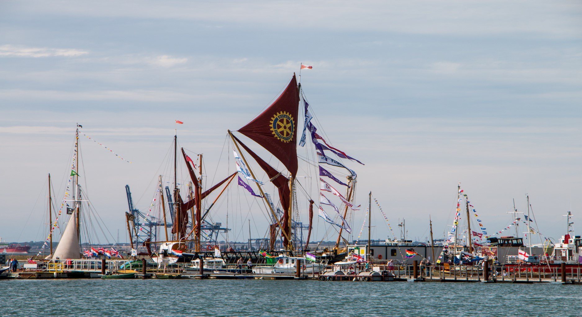 Queenborough Harbour Classic Boat Event