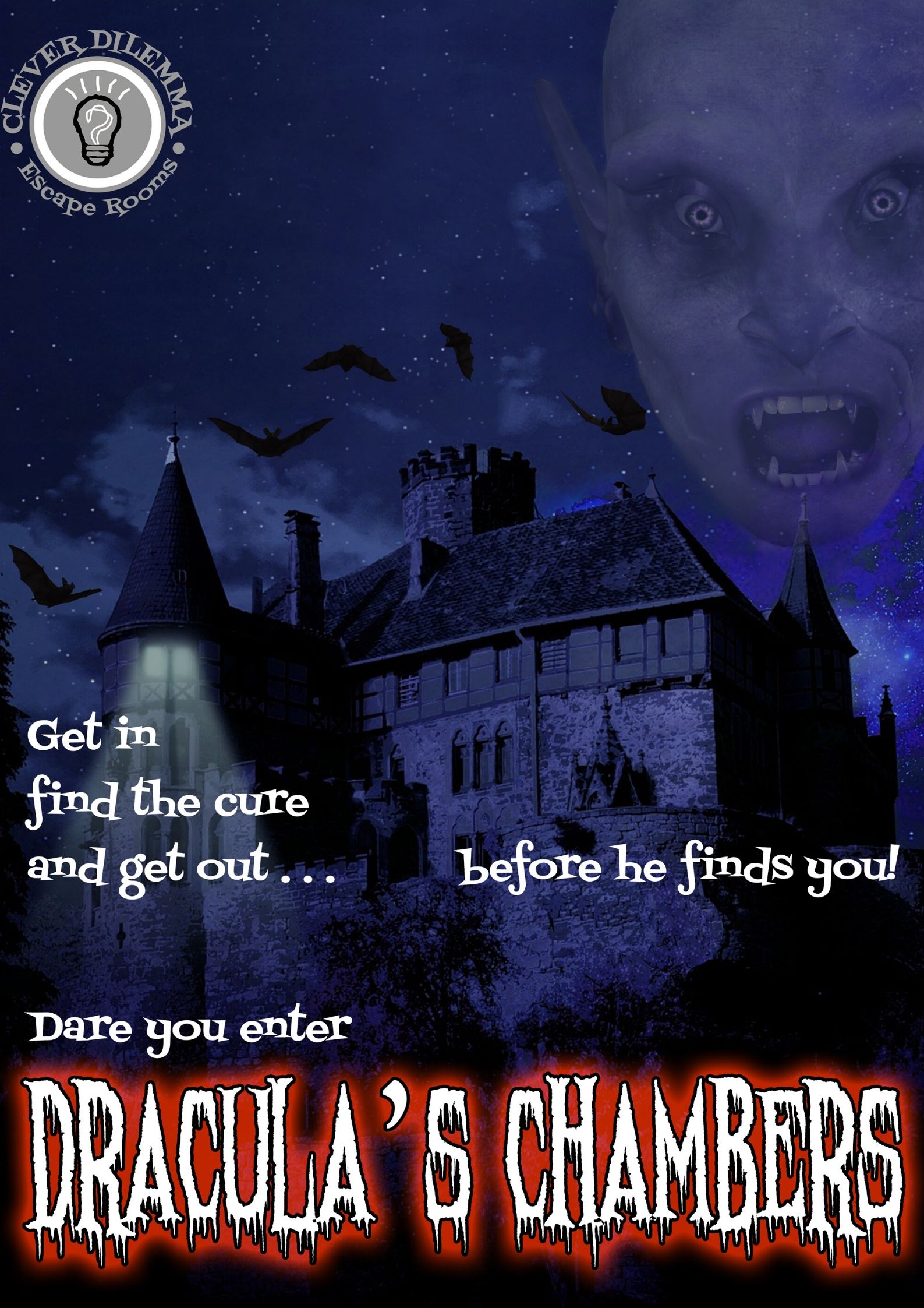 Clever Dilemma Dracula's Chambers Poster