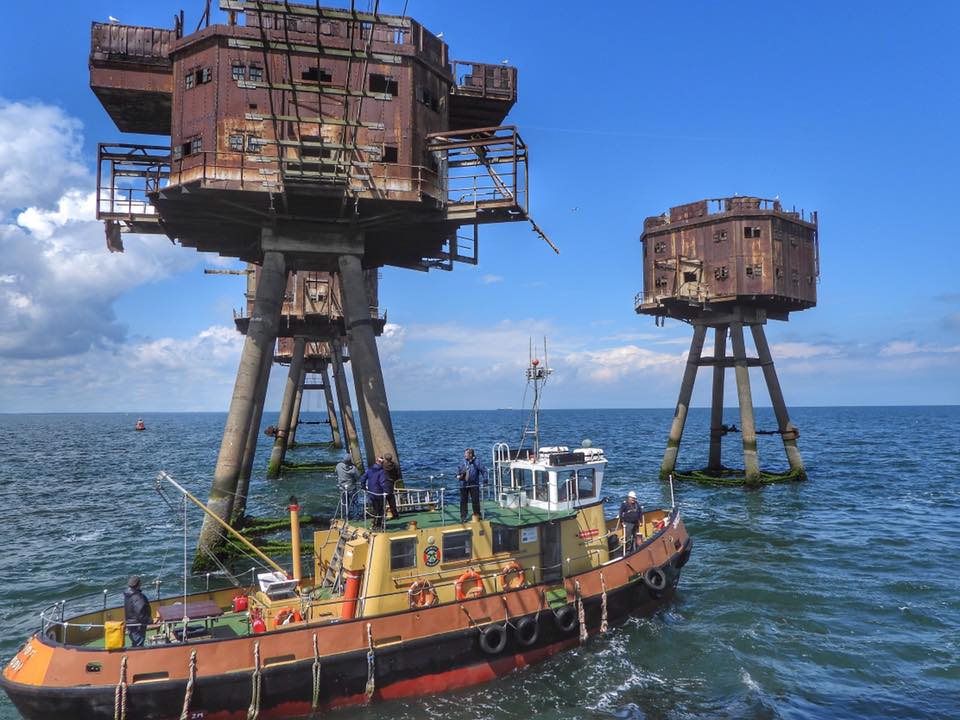 X Pilot at the Sea Forts Amanda May Gray