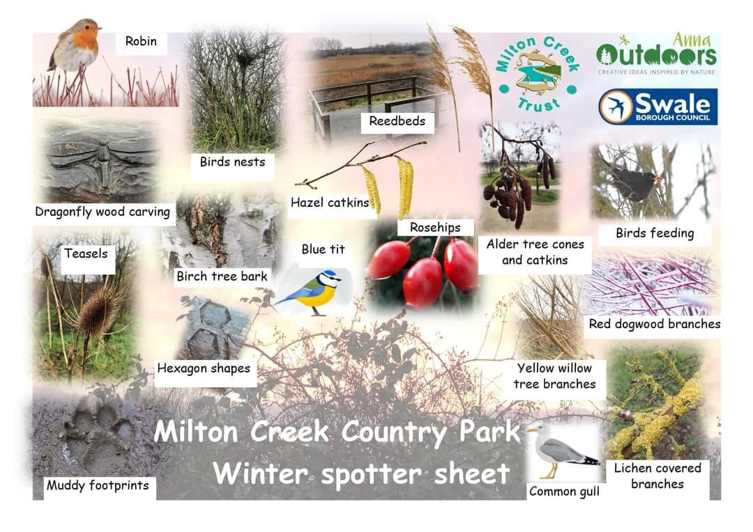 Milton Creek Country Park Spotter Sheet Image