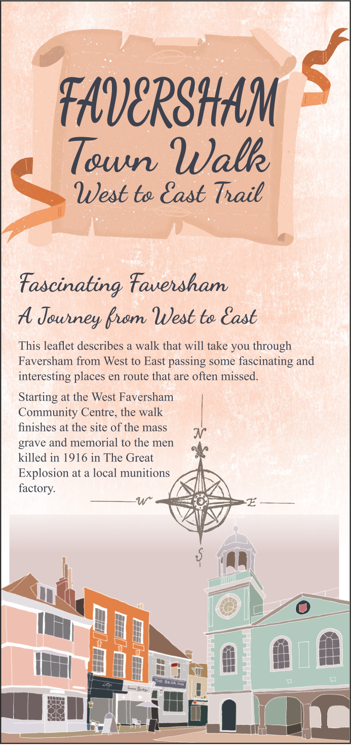 Faversham Town Walk West To East Cover