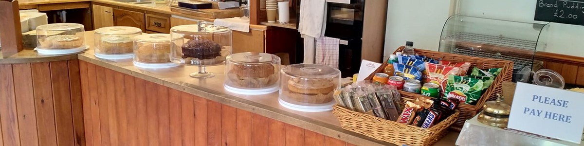 BWLR Tea Room Internal Image With Cakes