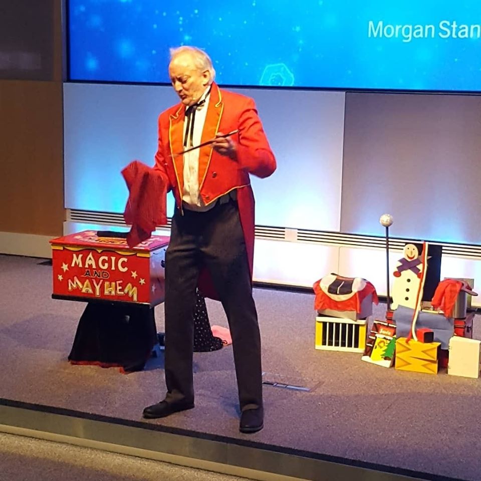 Magic and Mayhem with Mickey The Magician in Sittingbourne High Street Saturday 11th September 2021