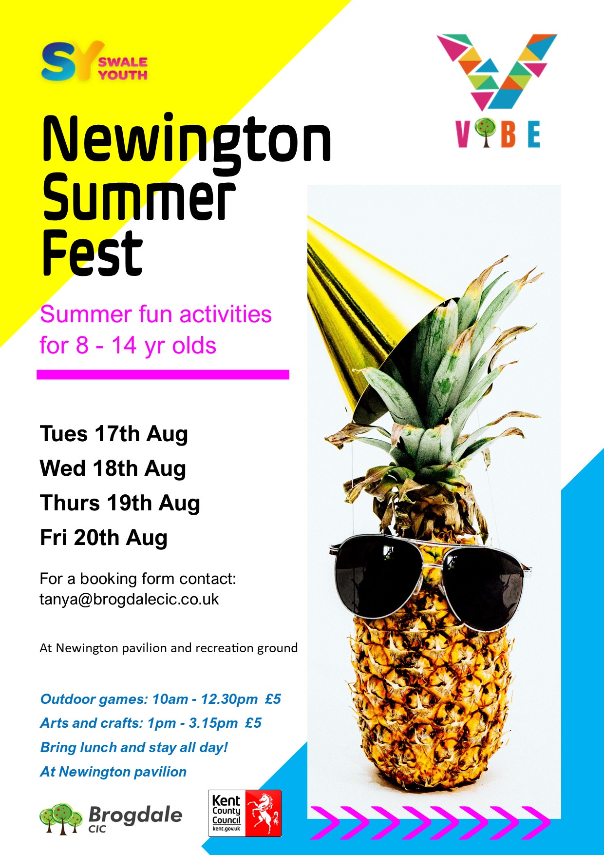 Swale Youth Newington Summer Fest