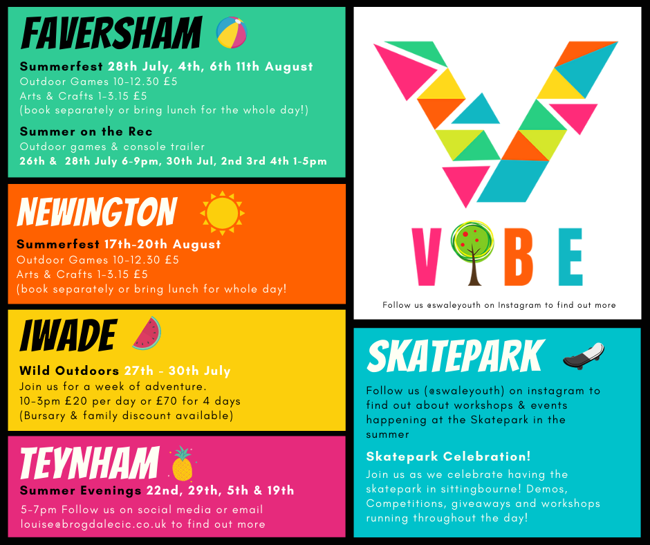 Swale Youth Summer Activities in Swale