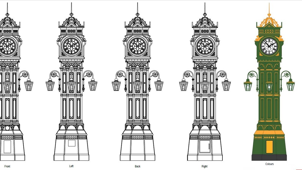 Sheerness Clock Tower Plan Snip