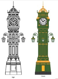 Sheerness Clock Tower Plan Snip