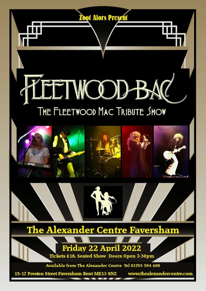 Fleetwood Bac - the Fleetwood Mac Tribute Band Poster