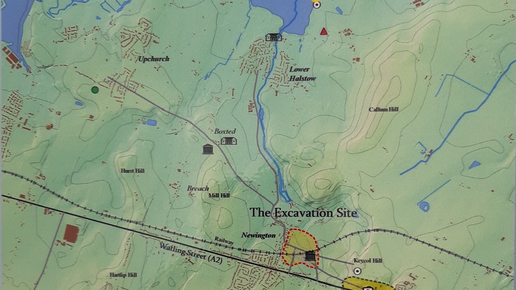 Resized Newington Roman Map