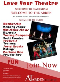 Arden Theatre Information Poster