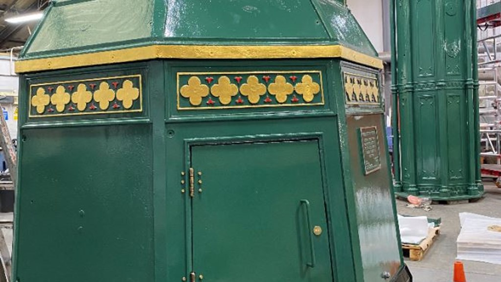 Clock Base And Tower Green March 2022