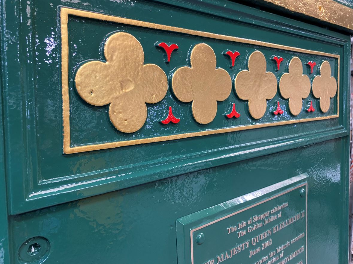 Sheernes Clocktower Gold March 2022