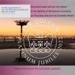 Queenborough Lighting Of The Beacon 2 June 2022 Image