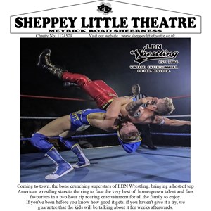 Poster Blank Wrestling August 2022