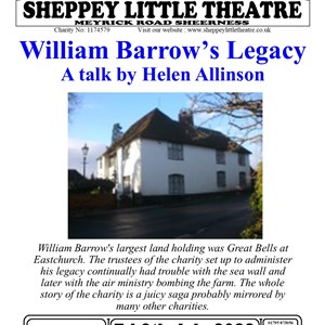 Poster Blank Talk July 2022 William Barrows Legacy (1)