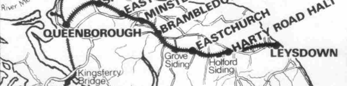 Sheppey Light Railway Map